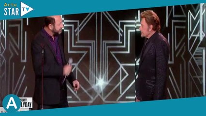 « Je n'y crois toujours pas » : Kad Merad touchant au sujet de son duo sur scène avec Johnny Hallyda