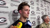 Carson Beck Talks 2023 G Day Performance