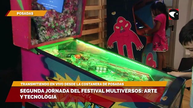 Segunda jornada del festival multiversos: Arte y tecnologia