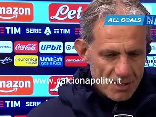 Napoli-Verona 0-0 15/4/23 intervista post-partita  Marco Zaffaroni