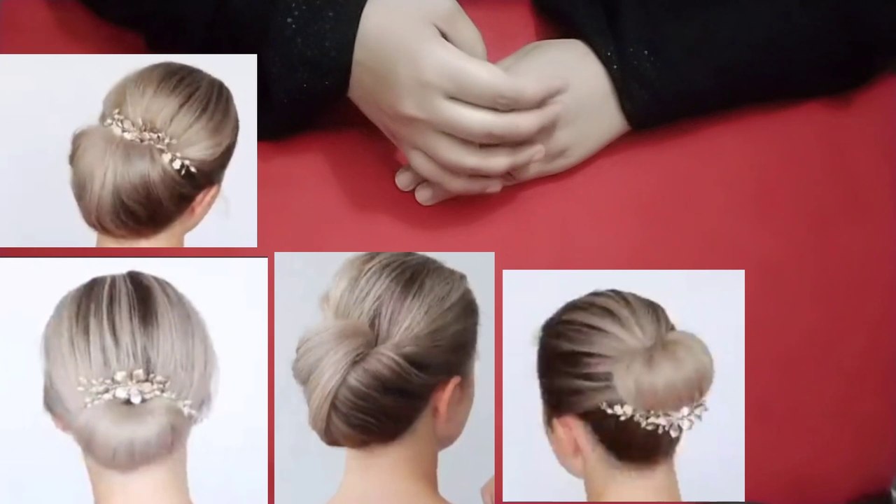 2 mints easy bun hairstyles
