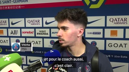 31e j. - Vitinha : "Il ne faut rien lâcher"