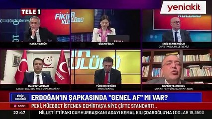 CHP'li Sezgin Tanrıkulu canlı yayında tehditler savurdu