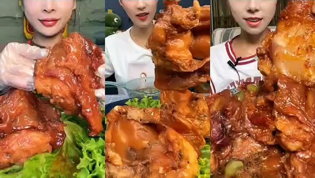 ASMR Chinese YUMMY FOOD——Spicy Beef Nest Bone, Chinese Food Eating, Yummy Food, Spicy Food.