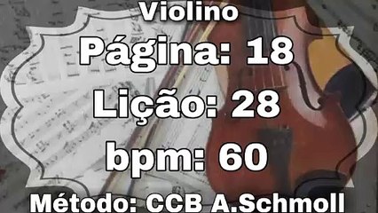 Aprenda Violino ao Ritmo de 60 bpm 🎻 - Lição 28, Página 18