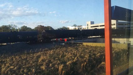 Norfolk Southern Freight Departing Charlotte Yard while on LYNX Blue Line Train