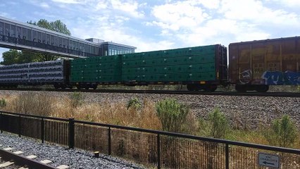 Norfolk Southern 150 car train in Northeast Charlotte