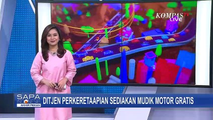 Ditjen Perkeretaapian Sediakan Mudik Motor Gratis, Masih Ada Sisa Kuota!