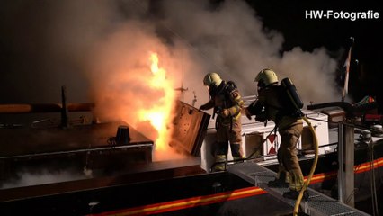 Brand veroorzaakt flinke schade aan Steilsteven Anje