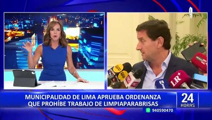 Municipio de Lima aprueba ordenanza que prohíbe a limpiaparabrisas en las calles de la ciudad