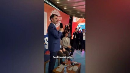 Bakan Kurum, ''Reis'i ara'' sözlerine kayıtsız kalamadı