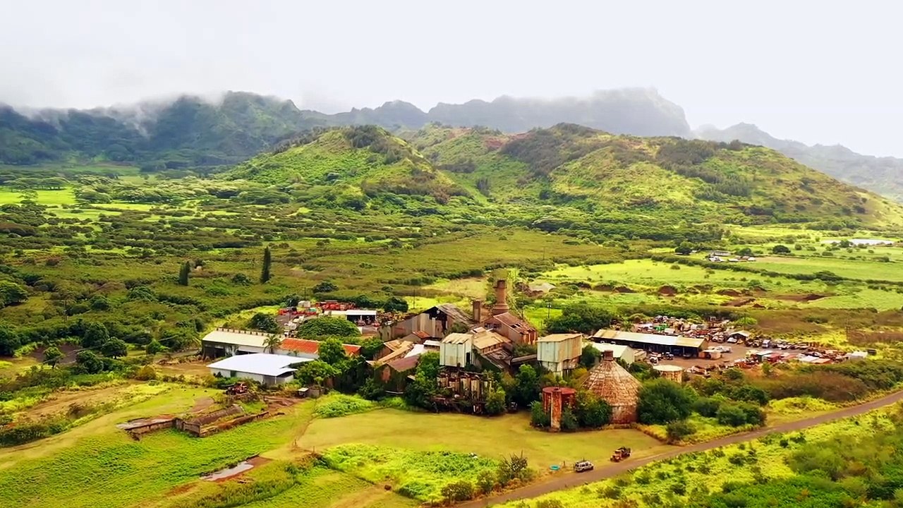 Hawaii 4K Natural &  Peace Relaxation Video with  Meditation Music