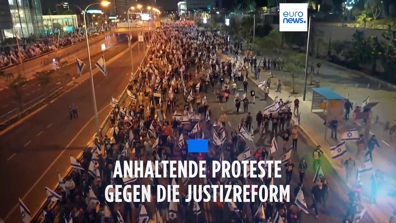 Trotz aufgeschobener Justizreform: Proteste in Israel halten an