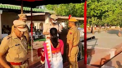 190 पुलिस अधिकारी व कर्मचारियों को मिला सम्मान