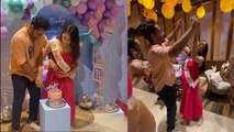 Armaan Jain Wife Anissa Malhotra Baby Shower Inside Cake Cutting Video Viral | Boldsky