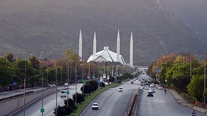 Beautiful view Faisal masjid