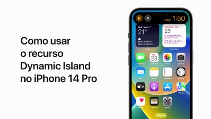 iPhone 14 Pro - Como usar o recurso Dynamic Island