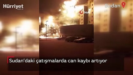 Sudan’daki çatışmalarda can kaybı artıyor