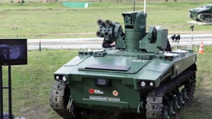 Rusia Kirim Robot Perang ke Ukraina, Bersenjata 4 Rudal Antitank yang sangat menakutkan