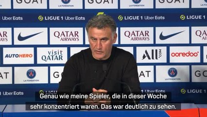 Galtier lobt PSG-Spieler: