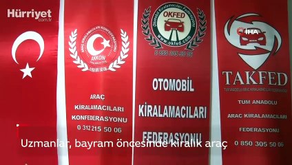 Uzmanlar, bayram öncesinde kiralık araç dolandırıcılığına dikkati çekiyor
