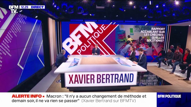 Xavier Bertrand sur les crèches et les ehpad: Notre société n'accorde pas toute l'importance qu'il faut aux deux moments-clés de la vie: l'aube et le soir de la vie