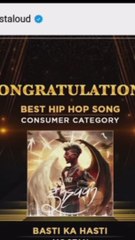 MC Stan new award #manjaltanna #mcstand