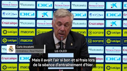 Ancelotti : “ C'était incroyable de voir Karim aujourd'hui”