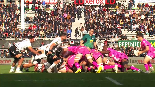 TOP 14 - Essai de Peiniasi DAKUWAQA 2 (SFP) - CA Brive - Stade Français Paris - Saison 2022-2023