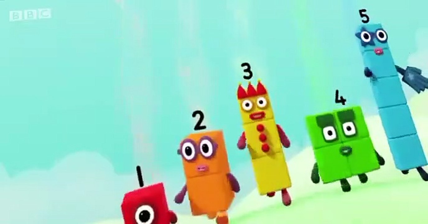 Numberblocks Numberblocks S04 E001 Flatland