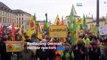 Climate activists in Germany rejoice at wind-down of the last nuclear plants