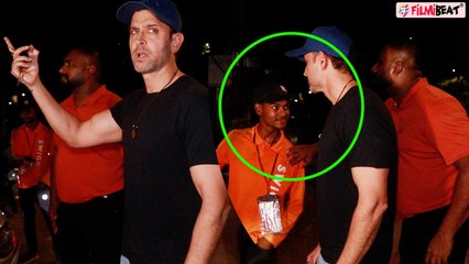 Hrithik Roshan के Security Guard ने Fan के साथ किया Misbehave, चुप खड़े रहे Actor, Video हुआ Viral!