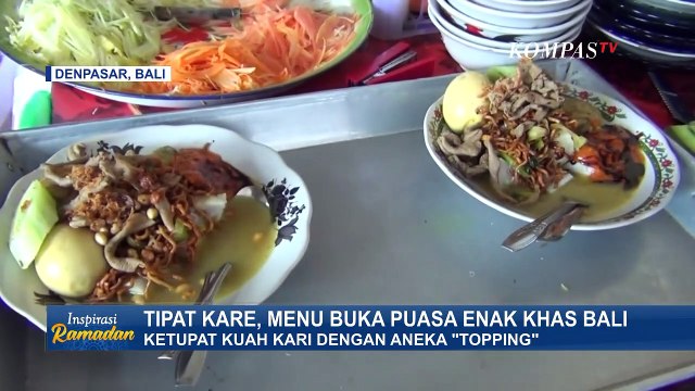 Tipat Kare Warung Buk Badung Jadi Menu Buka Puasa Favorit Warga Bali, Pernah Coba?