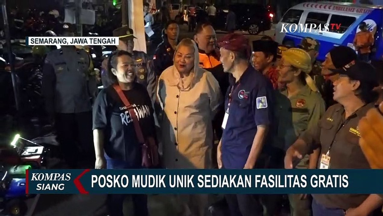 Posko Mudik Unik di Kawasan Gombel Sediakan Fasilitas Lengkap dan Gratis!