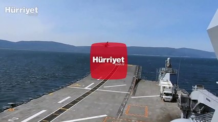 MSB paylaştı: TCG Anadolu Marmara Denizi'nde