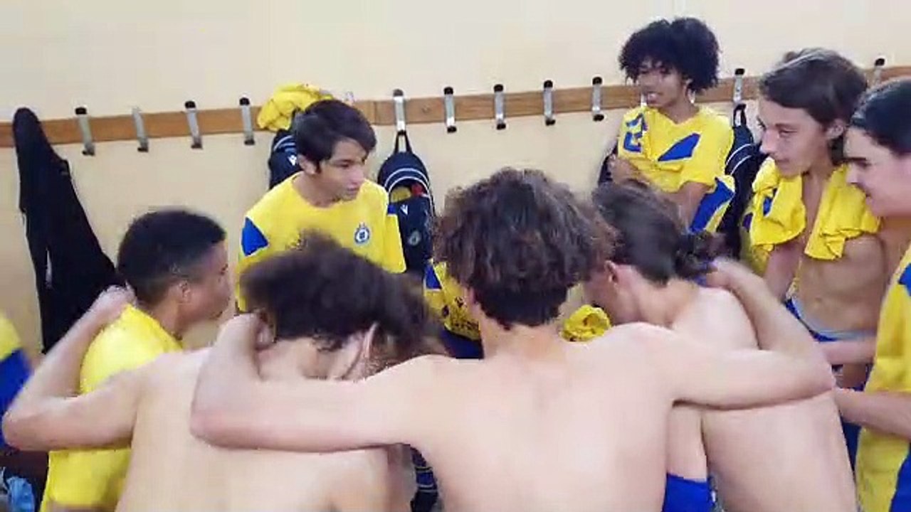 Victoire à l'exterieur de U17 contre Fuveau