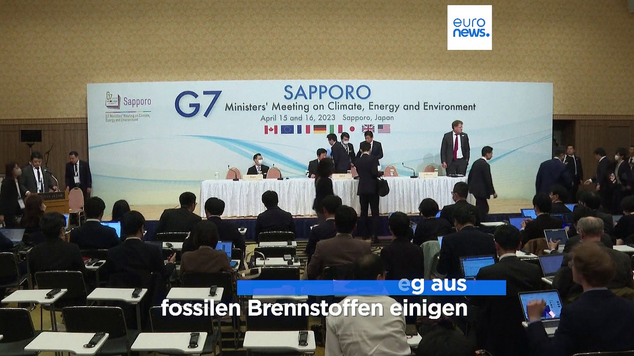 Uneinigkeit beim Ausstieg aus den fossilen Brennstoffen: G7 bekennt sich zu neuen Verpflichtungen