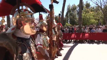 Las Centurias Romanas invaden la localidad cordobesa de Montilla
