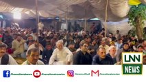 Video of Imran Khan opening fast and addresses workers | Lnn