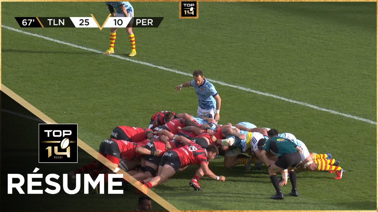 TOP 14 - Résumé RC Toulon-USA Perpignan: 37-15 - J22 - Saison 2022/2023