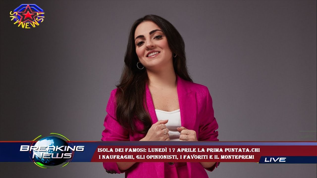Isola dei Famosi: lunedì 17 aprile la prima puntata.Chi  i naufraghi, gli opinionisti, i favoriti e