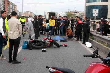 Balıkesir'de motosiklet otomobile çarptı: 1 ölü, 1 yaralı