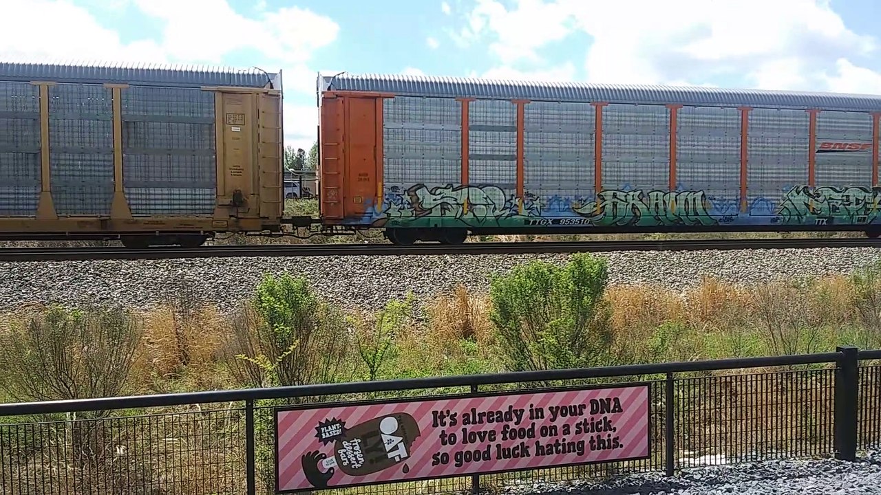 161 car Norfolk Southern Train in Northeast Charlotte