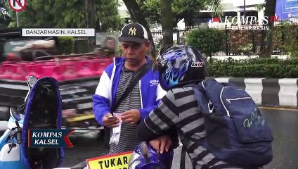 Jasa Tukar Uang di Pinggir Jalan di Banjarmasin Mengaku Raup Penghasilan Hingga Rp. 20 Juta Perbulan
