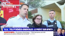 Incendie dans les Pyrénées-Orientales: le préfet s'exprime