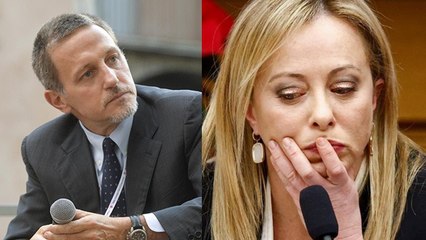 Massimo Giannini, fango contro il governo Nemico, sostituzione etnica