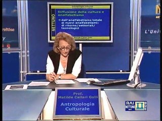 Antropologia culturale - Lez 11 - Comunicazione e cultura