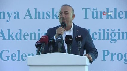 Bakan Çavuşoğlu: "Türkiye'de bulunan Ahıska Türk'lerinin hepsine vatandaşlık vereceğiz"
