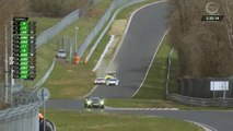 NLS Nurburgring 2023 Race 3 Pittard Pass On The Grass Engel Lead