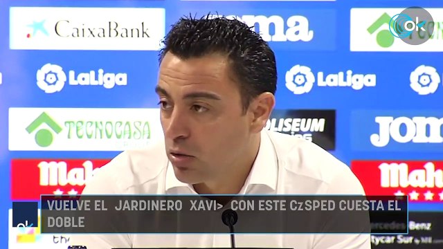 Vuelve el 'jardinero' Xavi: Con este césped cuesta el doble